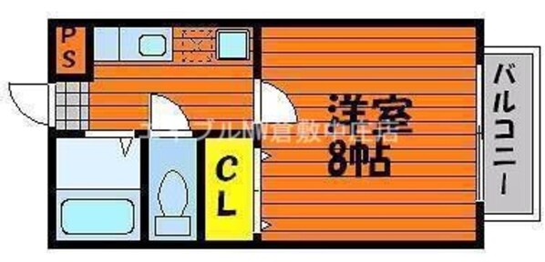 ハイツマスカットⅠの物件間取画像